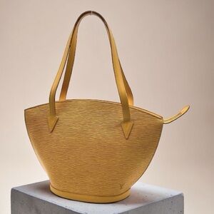 Auth Louis Vuitton Epi Saint Jacques Shopping M52269 Shoulder Bag